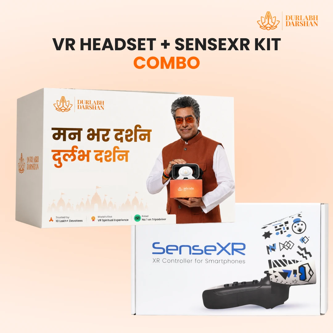SenseXR & Durlabh Darshan Combo with 1 Year Subscription + Complimentary Abhimantrit Rudraksha