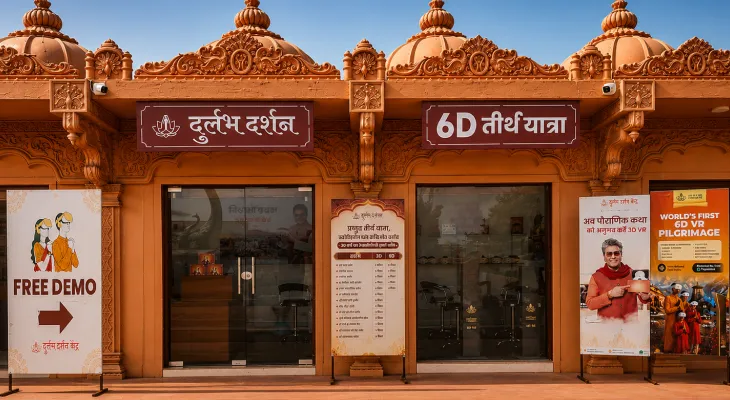 Durlabh Darshan Kendra at Neelkanthdham, Poicha