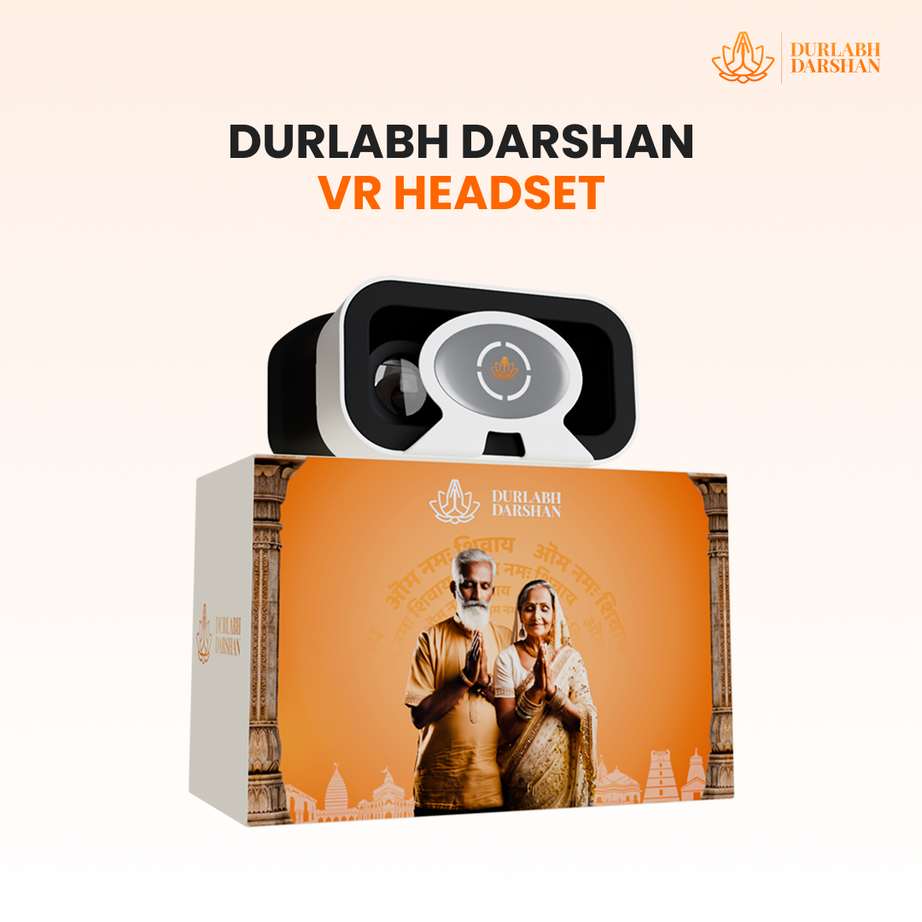 Durlabh Darshan VR Headset Only + Complimentary Abhimantrit Rudraksha with Prepaid Order