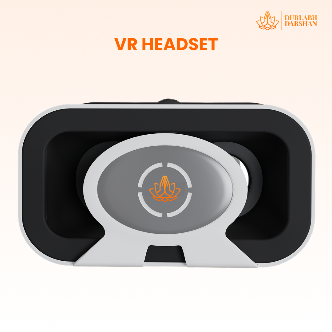 Durlabh Darshan VR Headset Only + Complimentary Abhimantrit Rudraksha with Prepaid Order