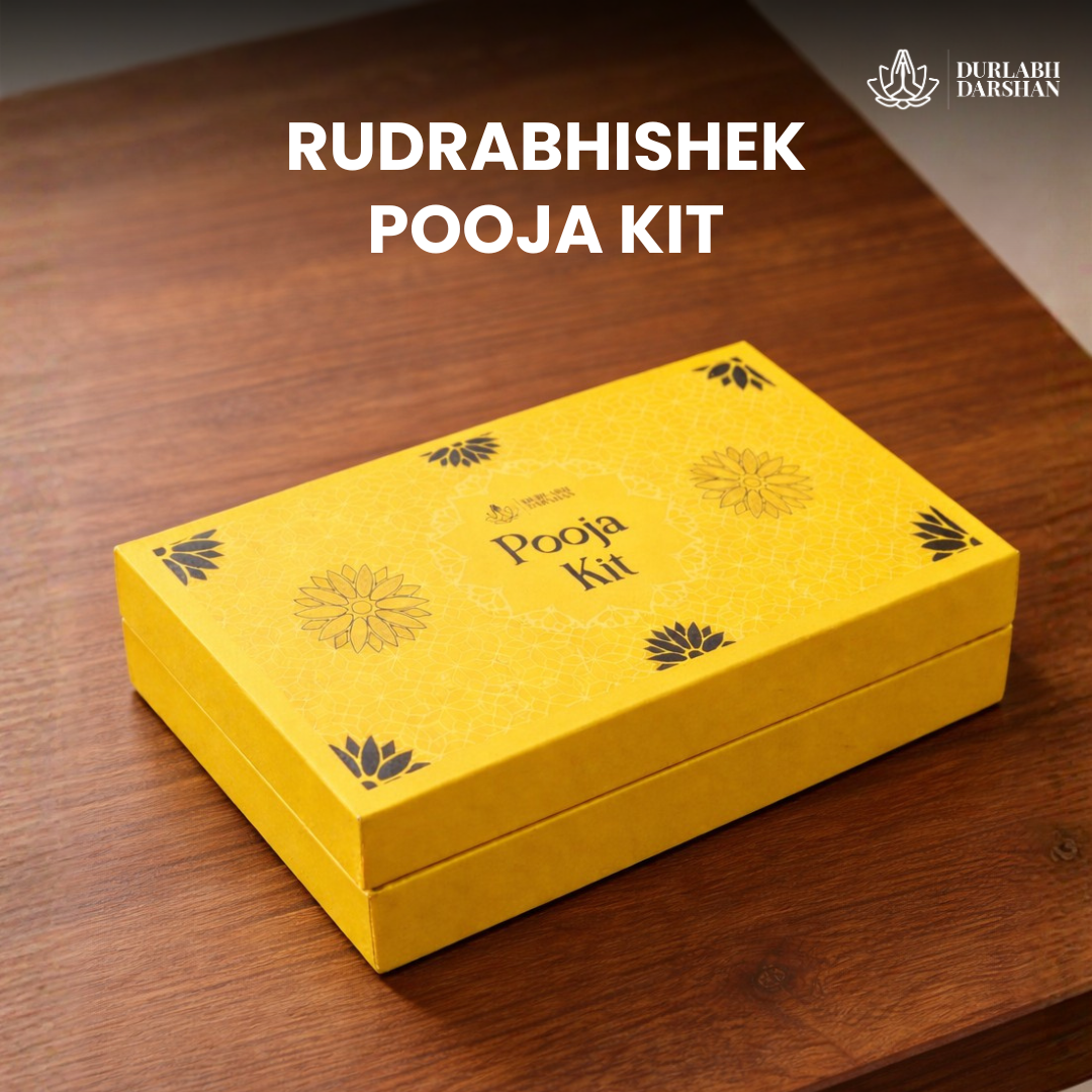 Durlabh Darshan Pooja Combo kit (Rudra Abhishek Pooja Kit + Durlabh Darshan VR Headset + 1 Month App Subscription + Complimentary Abhimantrit Rudraksha with Prepaid Order