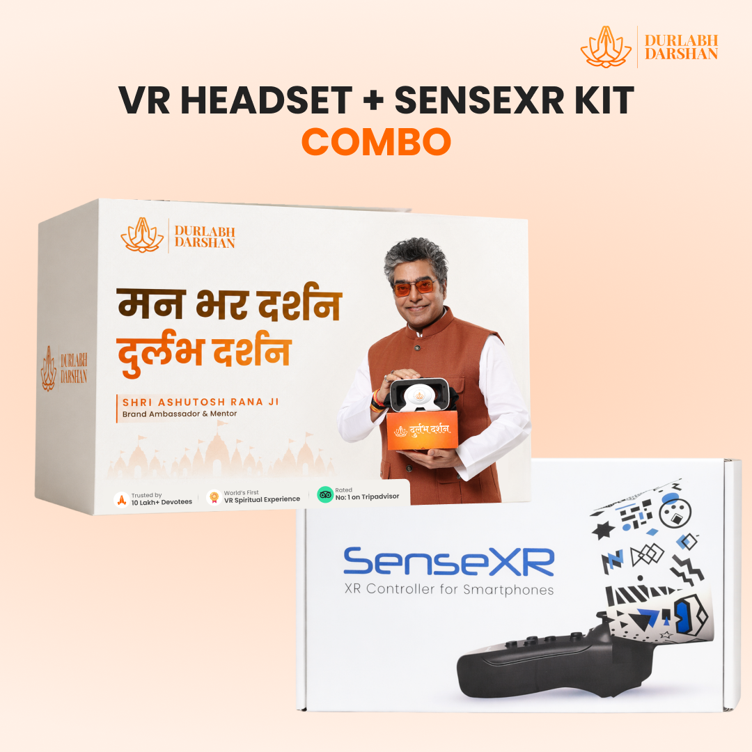SenseXR & Durlabh Darshan Combo with 1 Year Subscription + Complimentary Abhimantrit Rudraksha