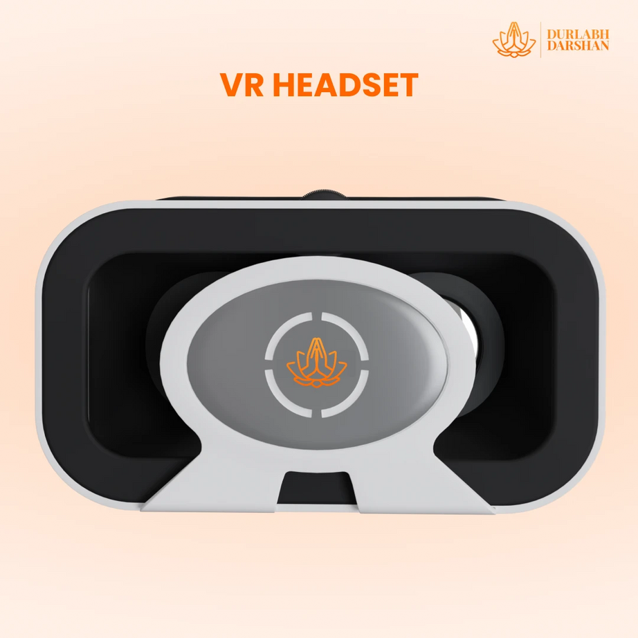 Durlabh Darshan VR Headset Only + Complimentary Abhimantrit Rudraksha